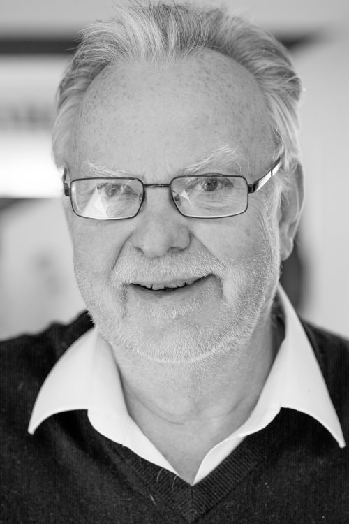 Schwarz-Weiß-Porträt von René Krombholz